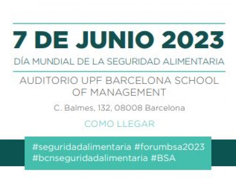 Foro Barcelona Seguridad Alimentaria 2023