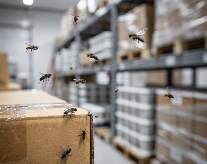 Seguridad alimentaria: la monitorización de insectos voladores se refuerza con sistemas adhesivos y análisis especializados