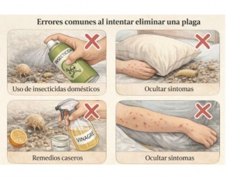 Los 7 errores que empeoran una plaga en casa o en tu negocio
