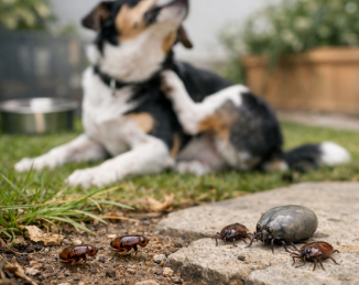 Pulgas y garrapatas: una amenaza creciente asociada a mascotas y fauna urbana